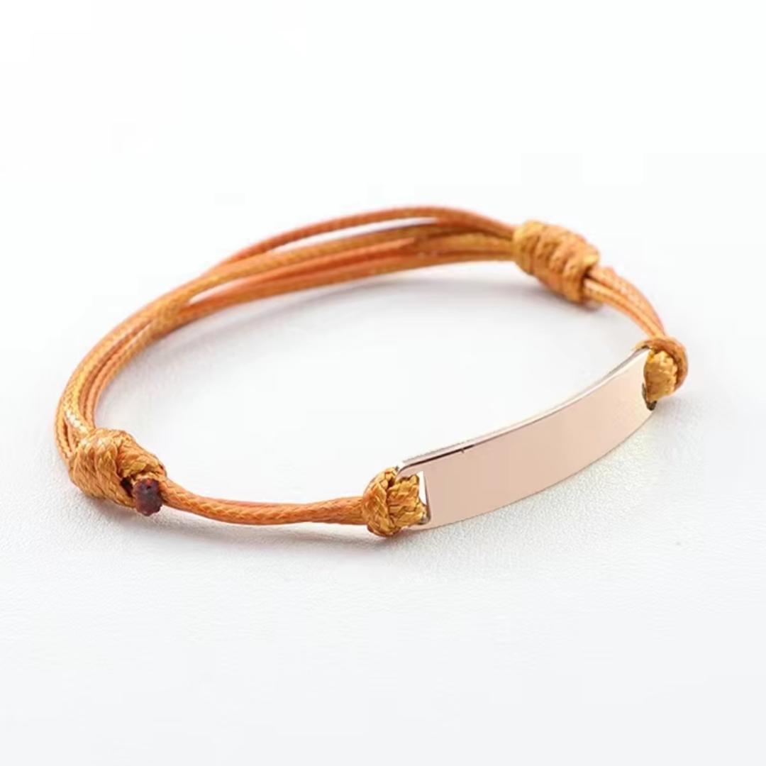 EverCord Women Personalised Bracelet-Identification Bracelet-Auswara