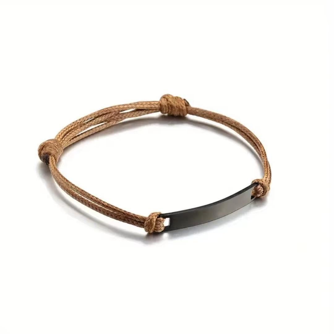 EverCord Women Personalised Bracelet-Identification Bracelet-Auswara