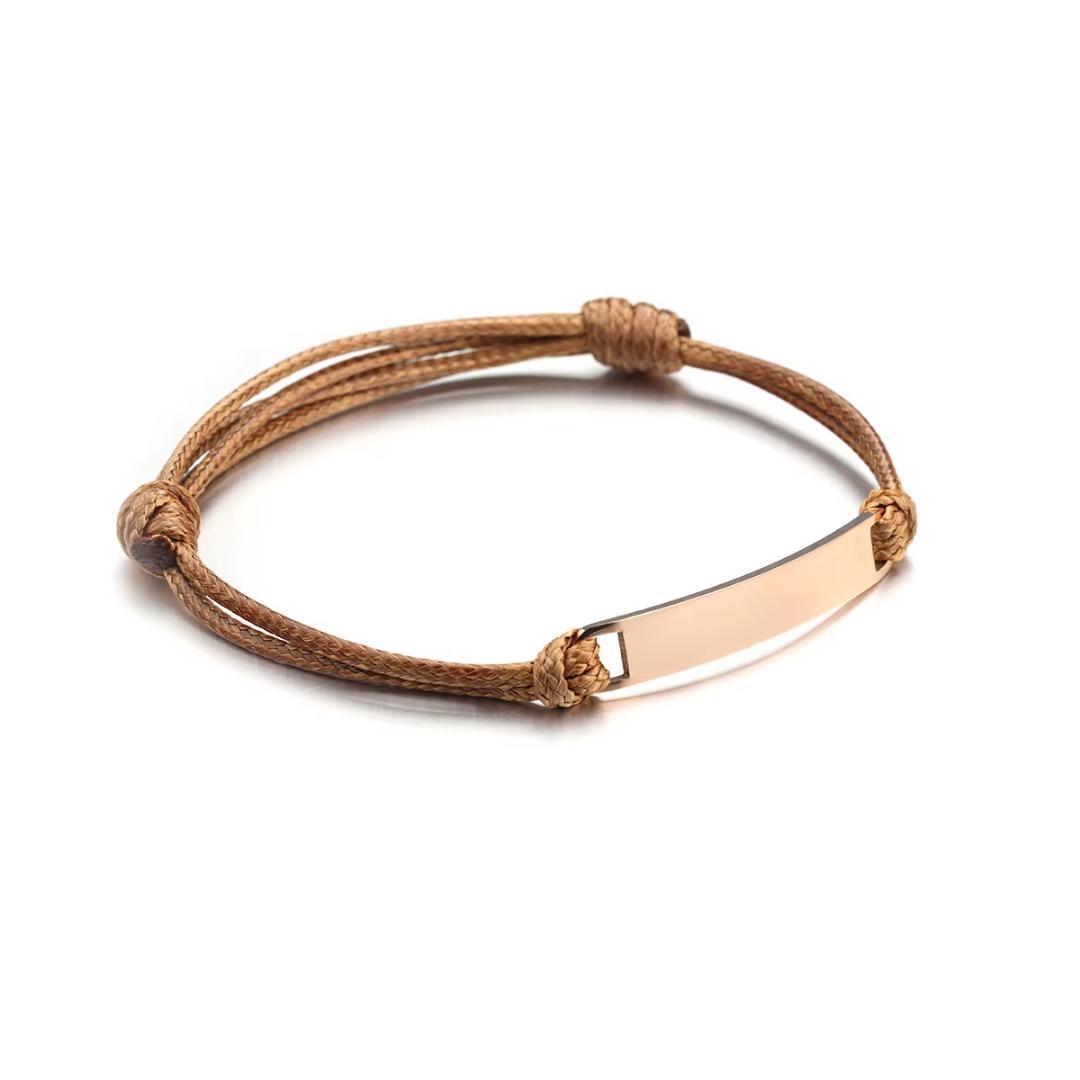 EverCord Women Personalised Bracelet-Identification Bracelet-Auswara