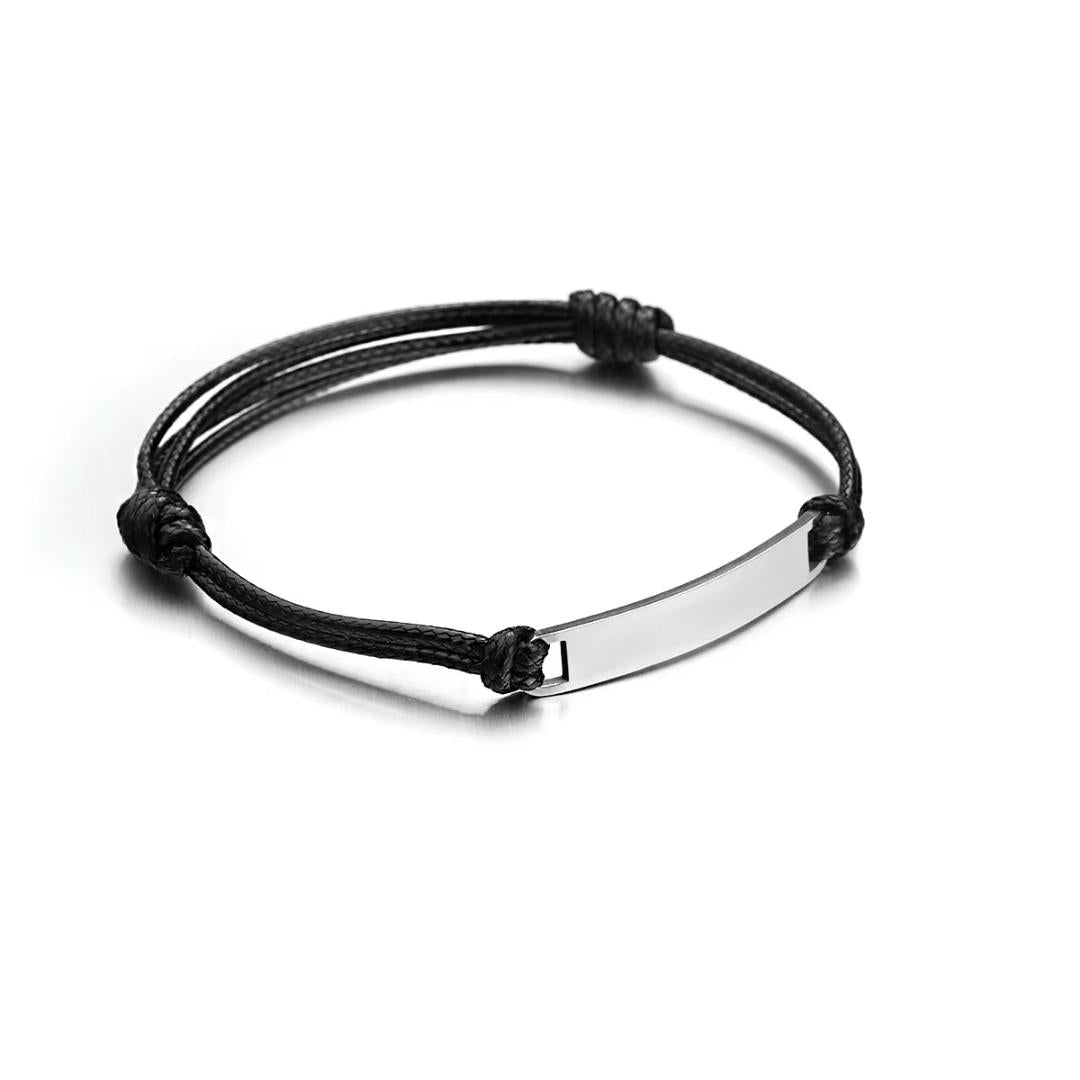 EverCord Women Personalised Bracelet-Identification Bracelet-Auswara