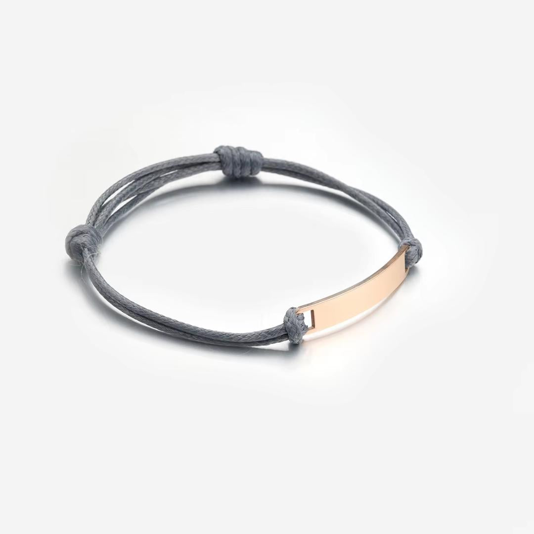 EverCord Women Personalised Bracelet-Identification Bracelet-Auswara