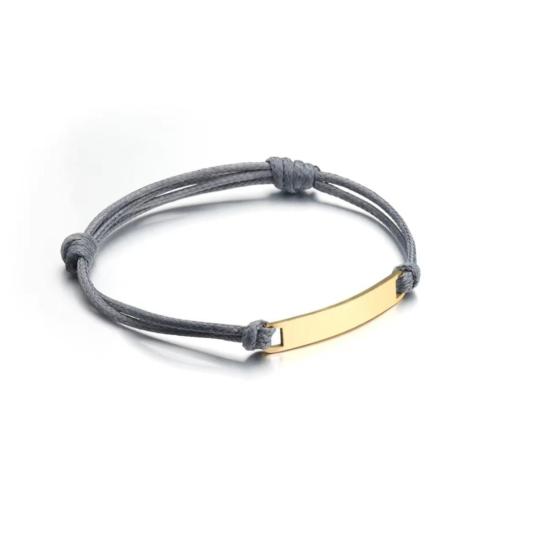 EverCord Women Personalised Bracelet-Identification Bracelet-Auswara