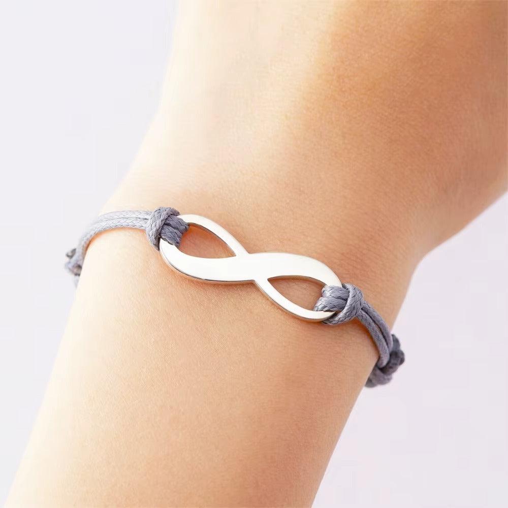 Everlink Infinity Rope Bracelet-Personalised Bracelet-Auswara