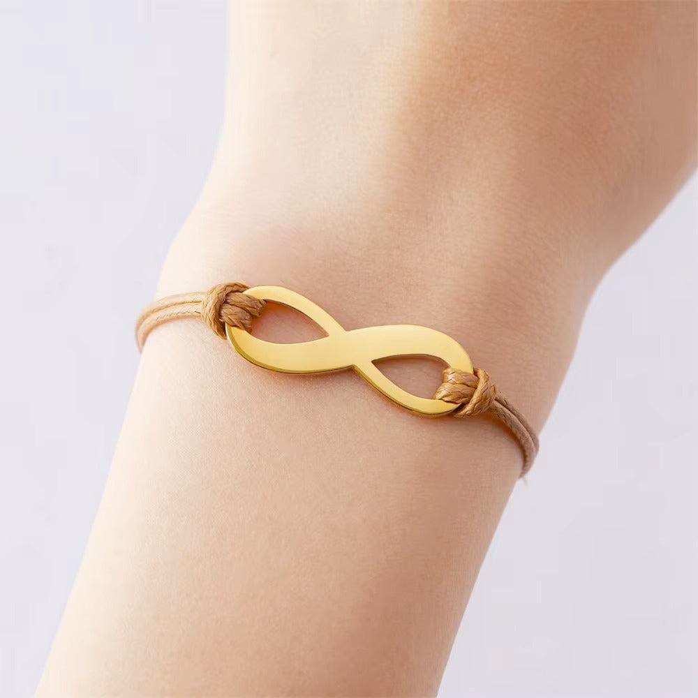 Everlink Infinity Rope Bracelet-Personalised Bracelet-Auswara