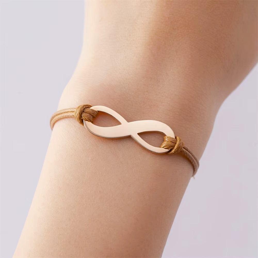 Everlink Infinity Rope Bracelet-Personalised Bracelet-Auswara