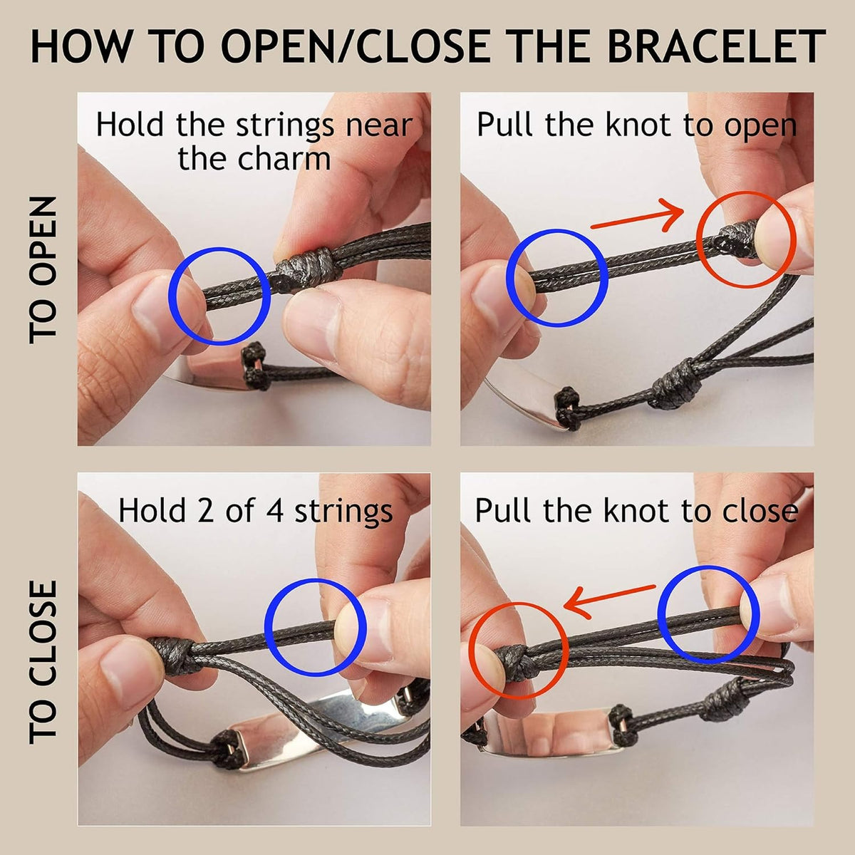 Everlink Infinity Rope Bracelet-Personalised Bracelet-Auswara