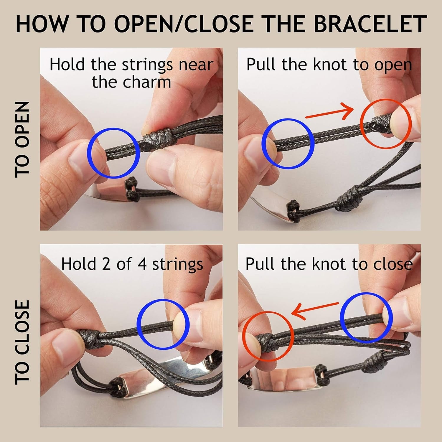 Everlink Infinity Rope Bracelet-Personalised Bracelet-Auswara