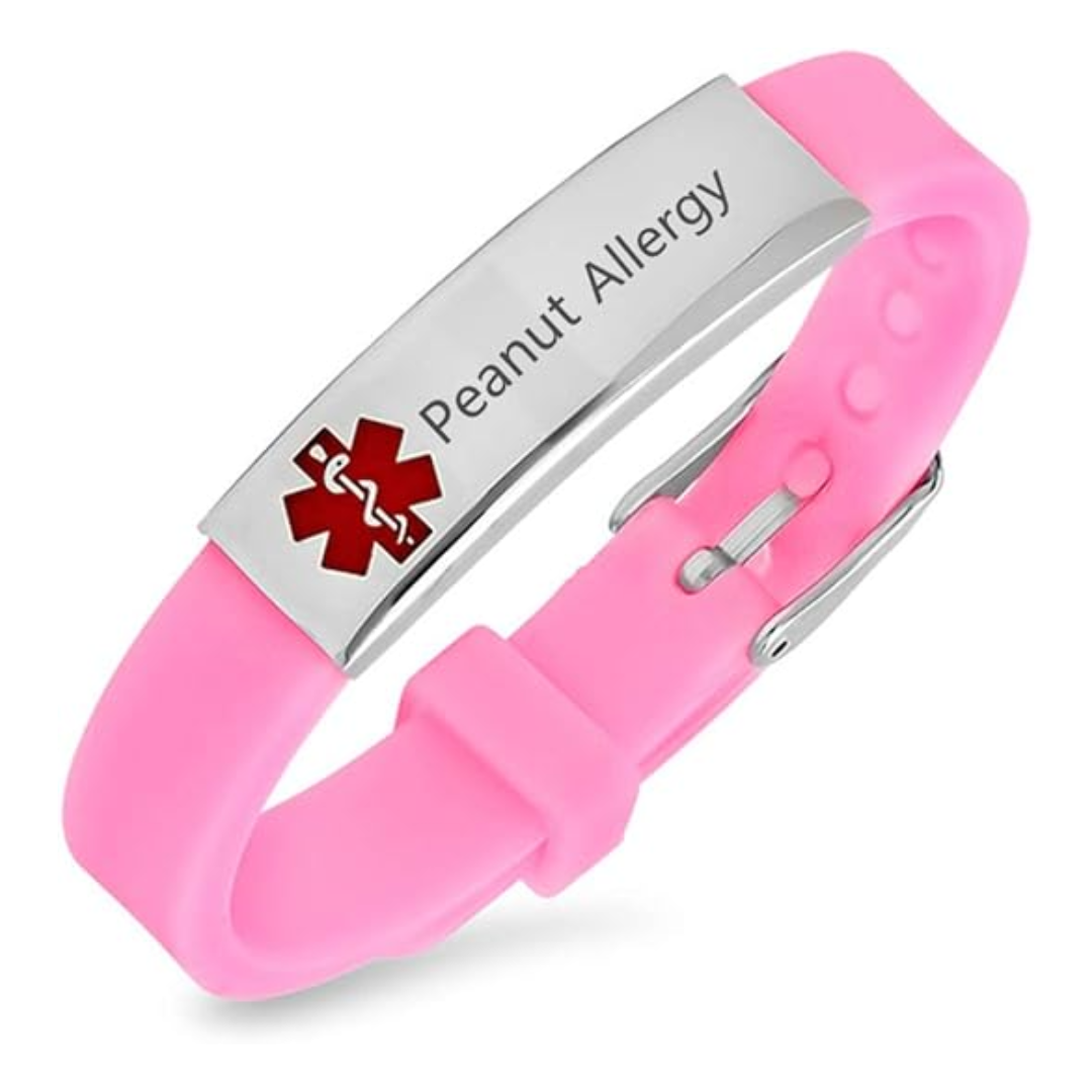 Everyday Safety Silicone Medical Alert ID Bracelet