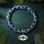 Evil Eye Beads Bracelet with Eye Charm-Evil Eye Bracelet-Auswara