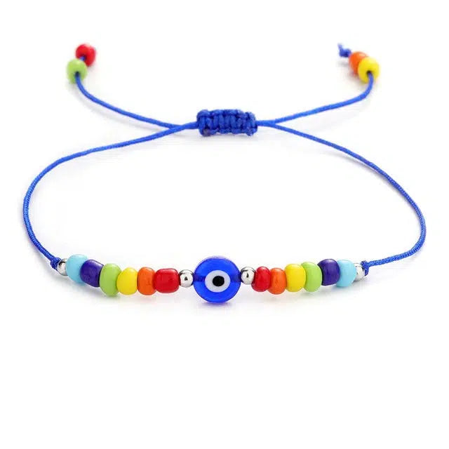 Evil eye 2025 rope bracelet
