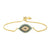 Evil Eye Slider Chain Bracelet-Evil Eye Bracelet-Auswara