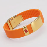 FlexGuard Personalised Unisex Medical ID Bracelet-Medical ID Bracelet-Auswara