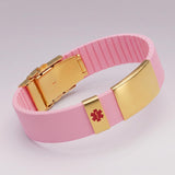 FlexGuard Personalised Unisex Medical ID Bracelet-Medical ID Bracelet-Auswara
