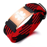 FlexWeave Personalised Medical ID Bracelet-Medical ID Bracelet-Auswara