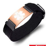 FlexWeave Personalised Medical ID Bracelet-Medical ID Bracelet-Auswara