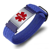 FlexWeave Personalised Medical ID Bracelet-Medical ID Bracelet-Auswara