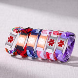 FlexWeave Personalised Medical ID Bracelet-Medical ID Bracelet-Auswara
