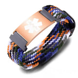 FlexWeave Personalised Medical ID Bracelet-Medical ID Bracelet-Auswara