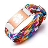 FlexWeave Personalised Medical ID Bracelet-Medical ID Bracelet-Auswara