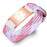 FlexWeave Personalised Medical ID Bracelet-Medical ID Bracelet-Auswara