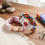 FlexWeave Personalised Medical ID Bracelet-Medical ID Bracelet-Auswara