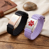 FlexWeave Personalised Medical ID Bracelet-Medical ID Bracelet-Auswara