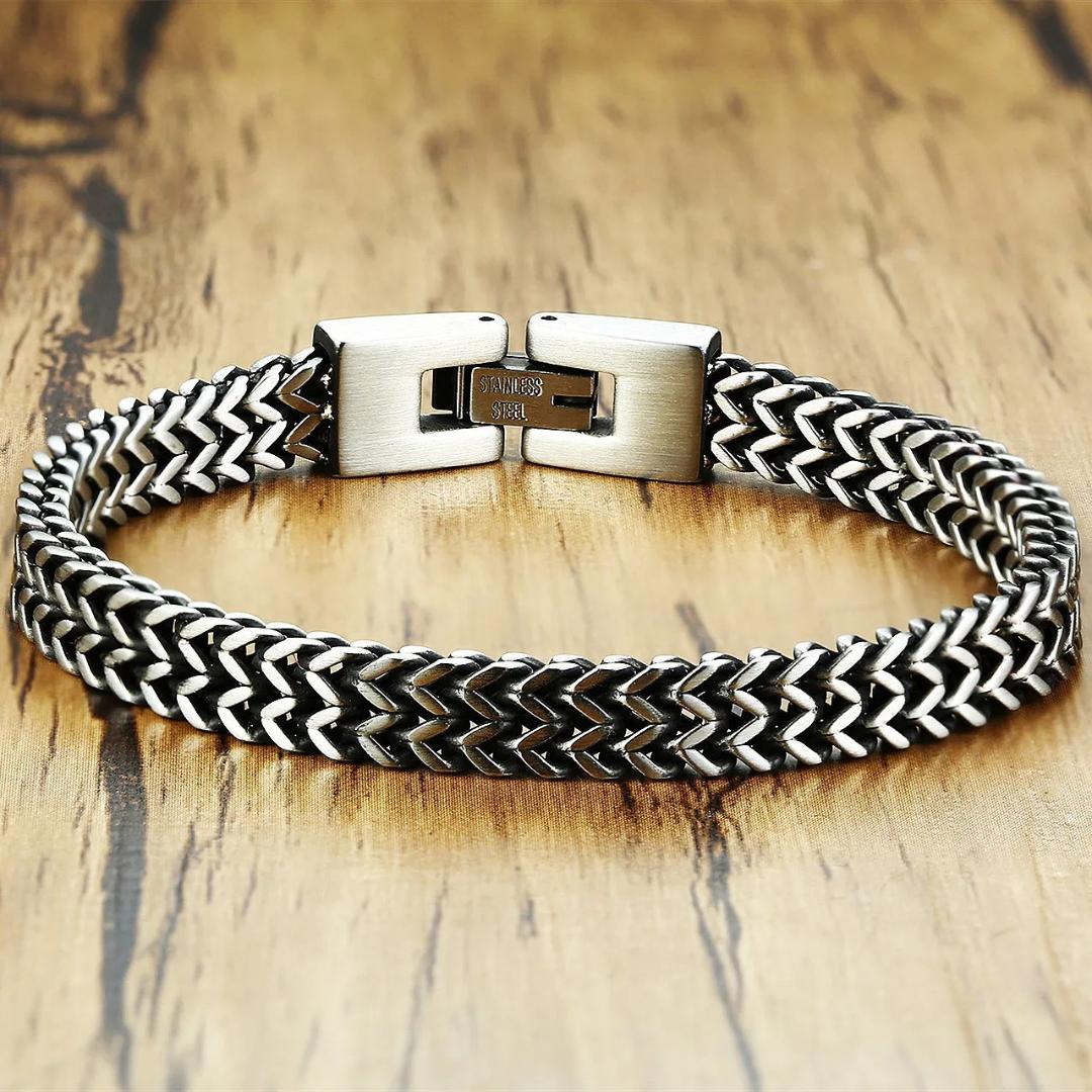 ForgeLink Custom Engravable Bracelet-Personalised Bracelet-Auswara