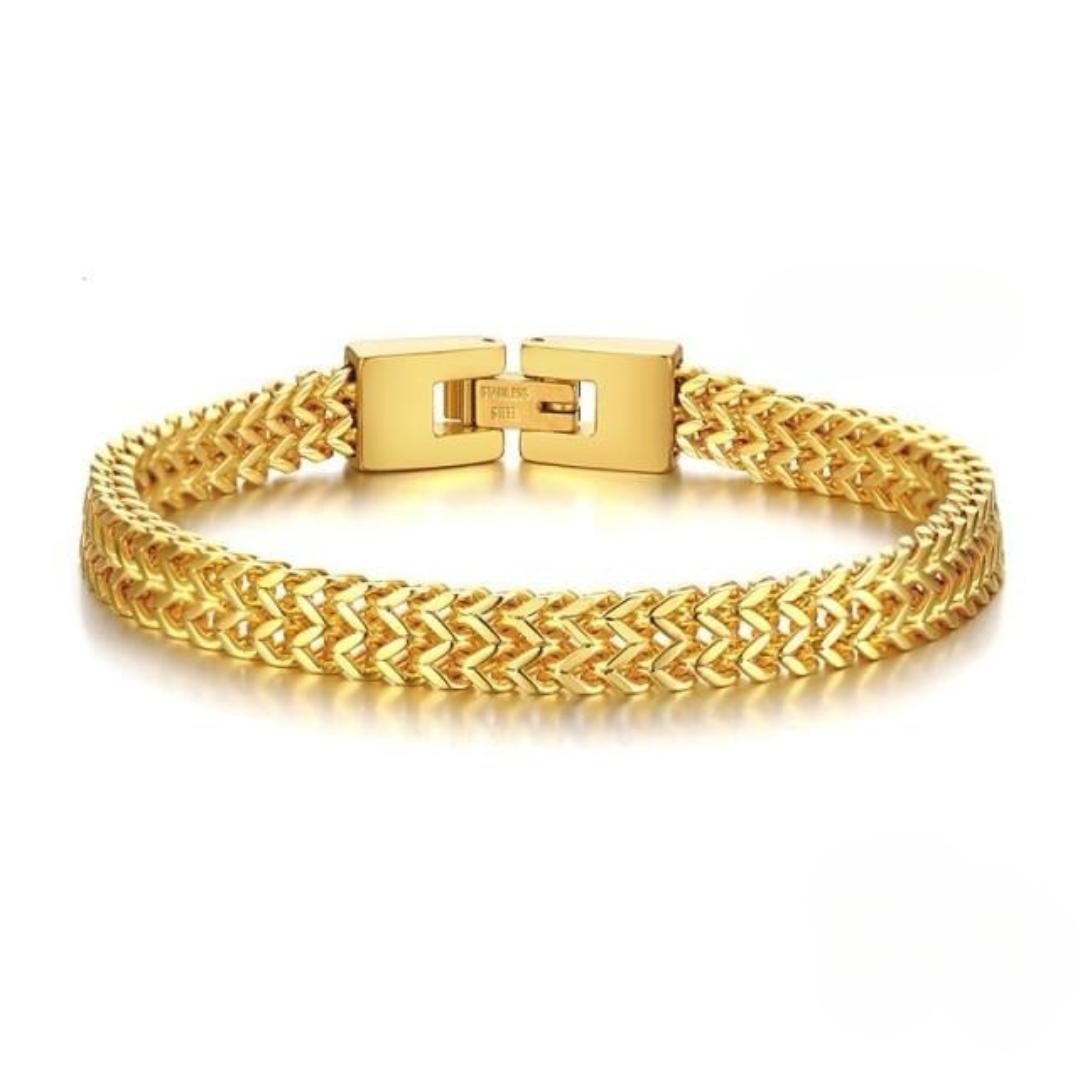 ForgeLink Custom Engravable Bracelet-Personalised Bracelet-Auswara