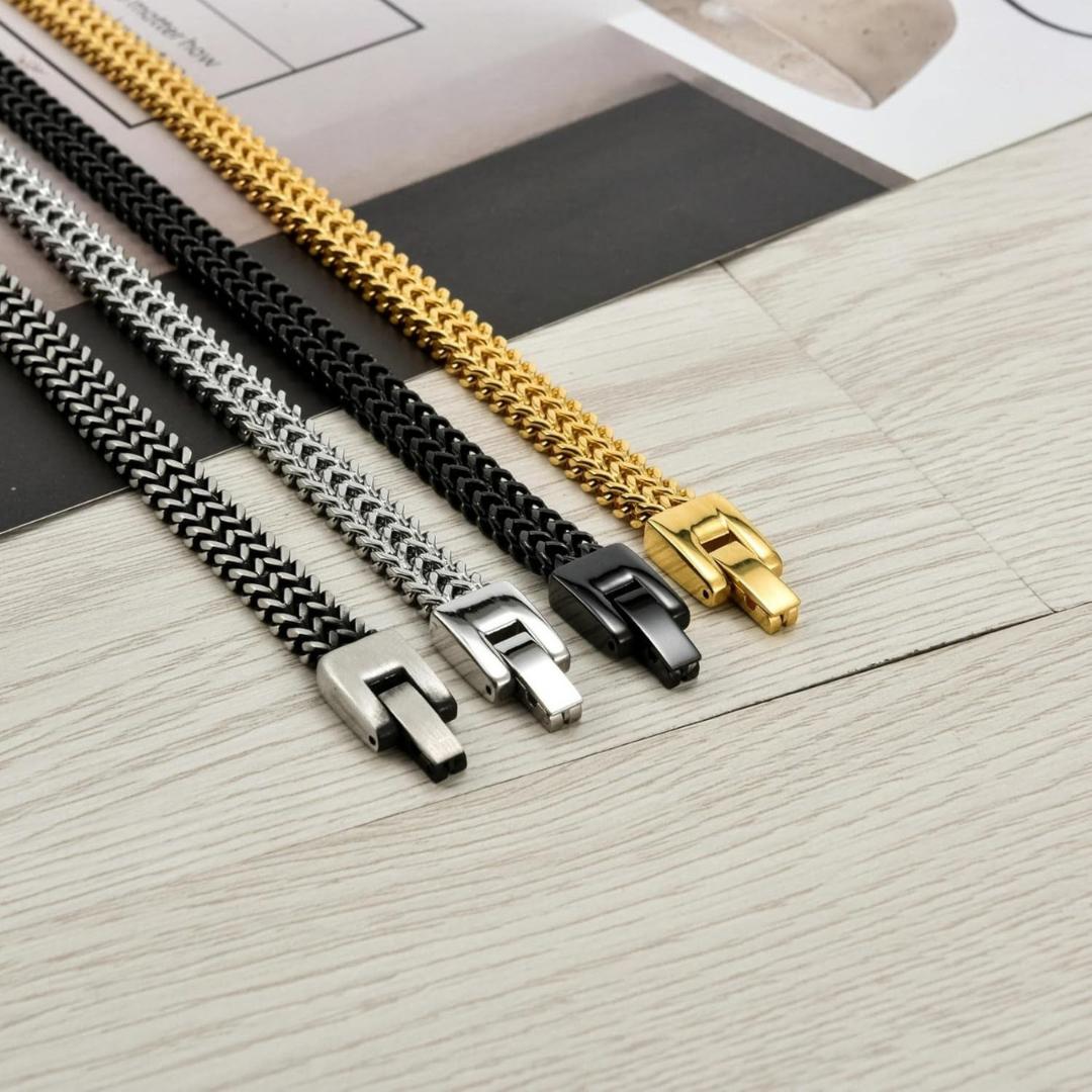 ForgeLink Custom Engravable Bracelet-Personalised Bracelet-Auswara