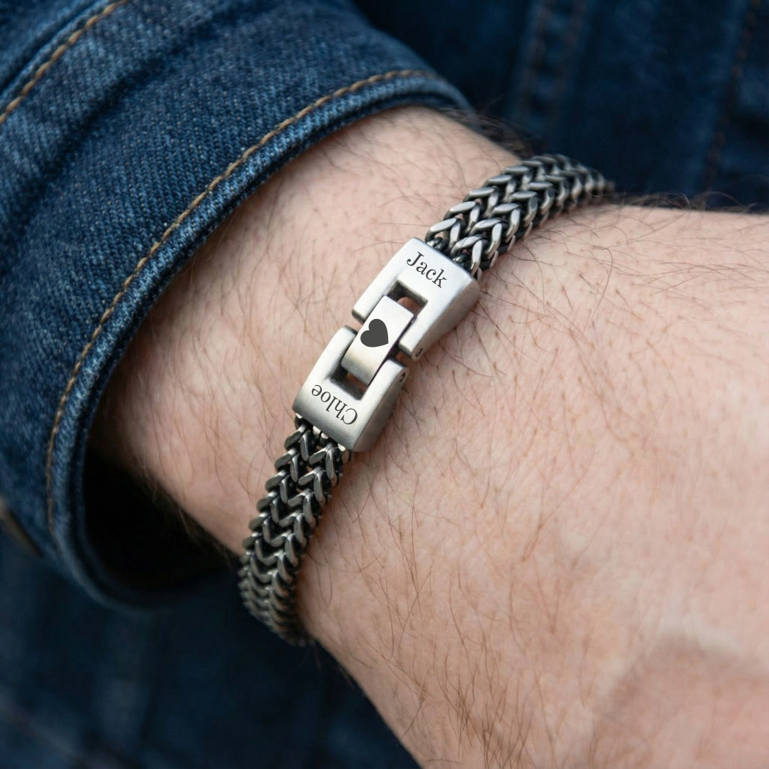 ForgeLink Custom Engravable Bracelet