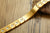 Gold Colour Stainless Steel Medical Alert ID Bracelet-Medical ID Bracelet-Auswara