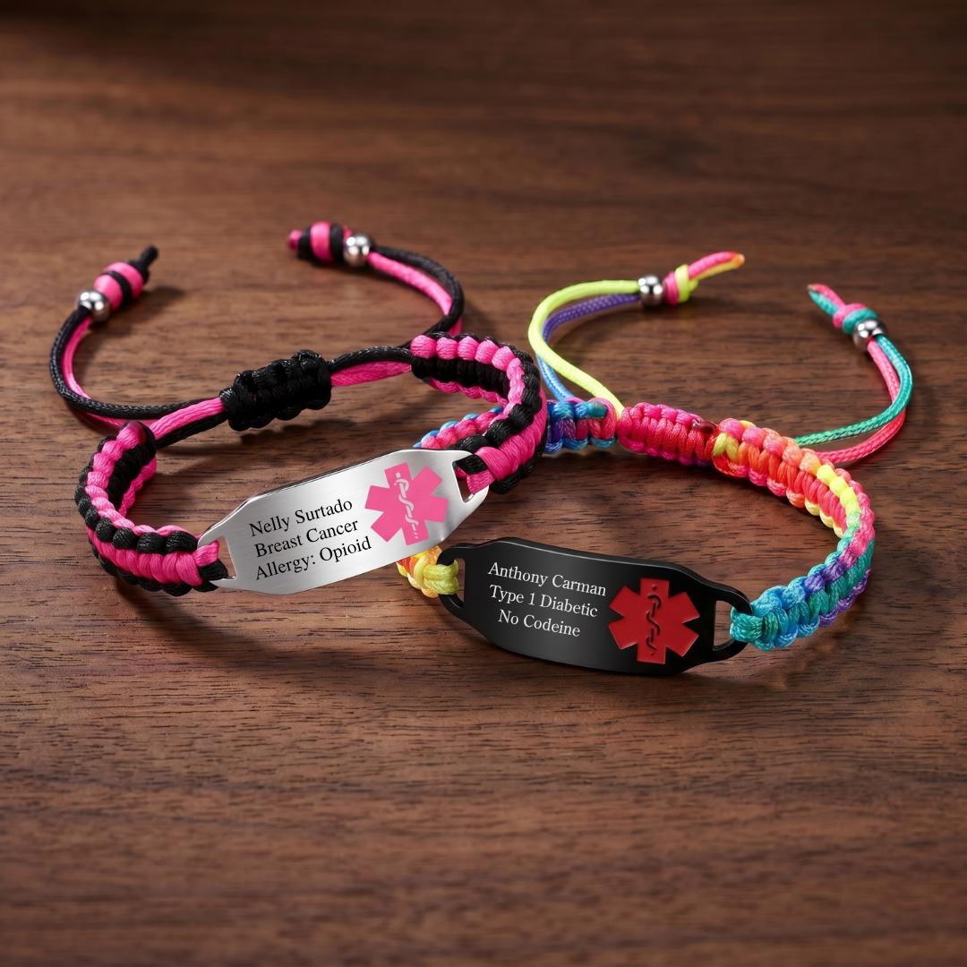 Guardian Knot Personalised Medical ID Bracelet-Medical ID Bracelet-Auswara