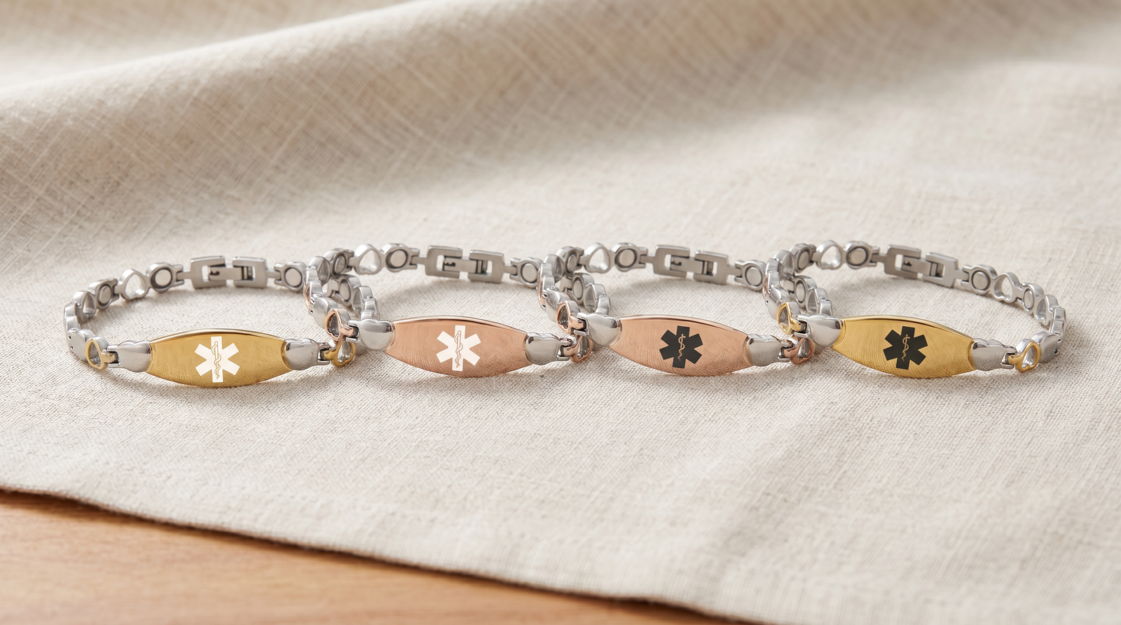 HeartSafe Luxe Medical ID Bracelet