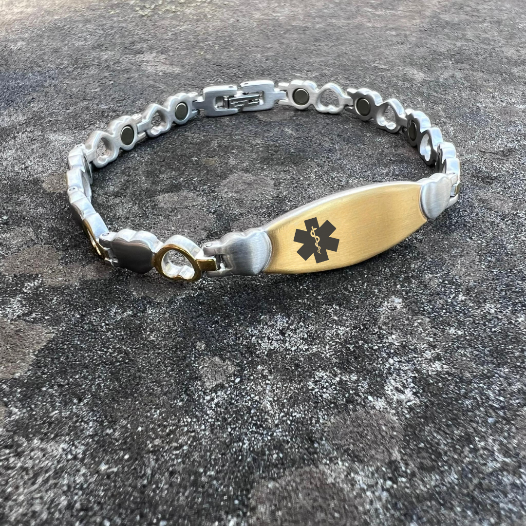 HeartSafe Luxe Medical ID Bracelet