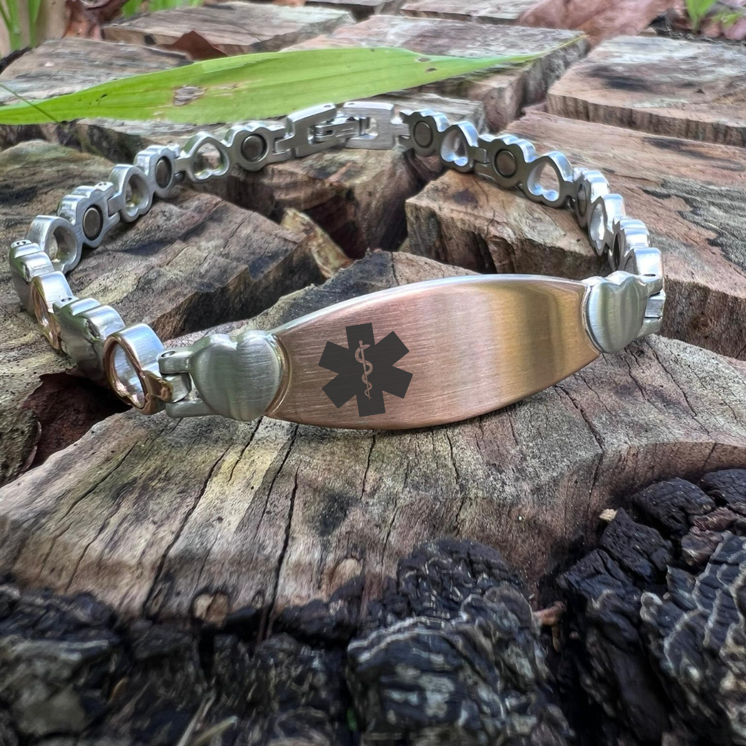 HeartSafe Luxe Medical ID Bracelet