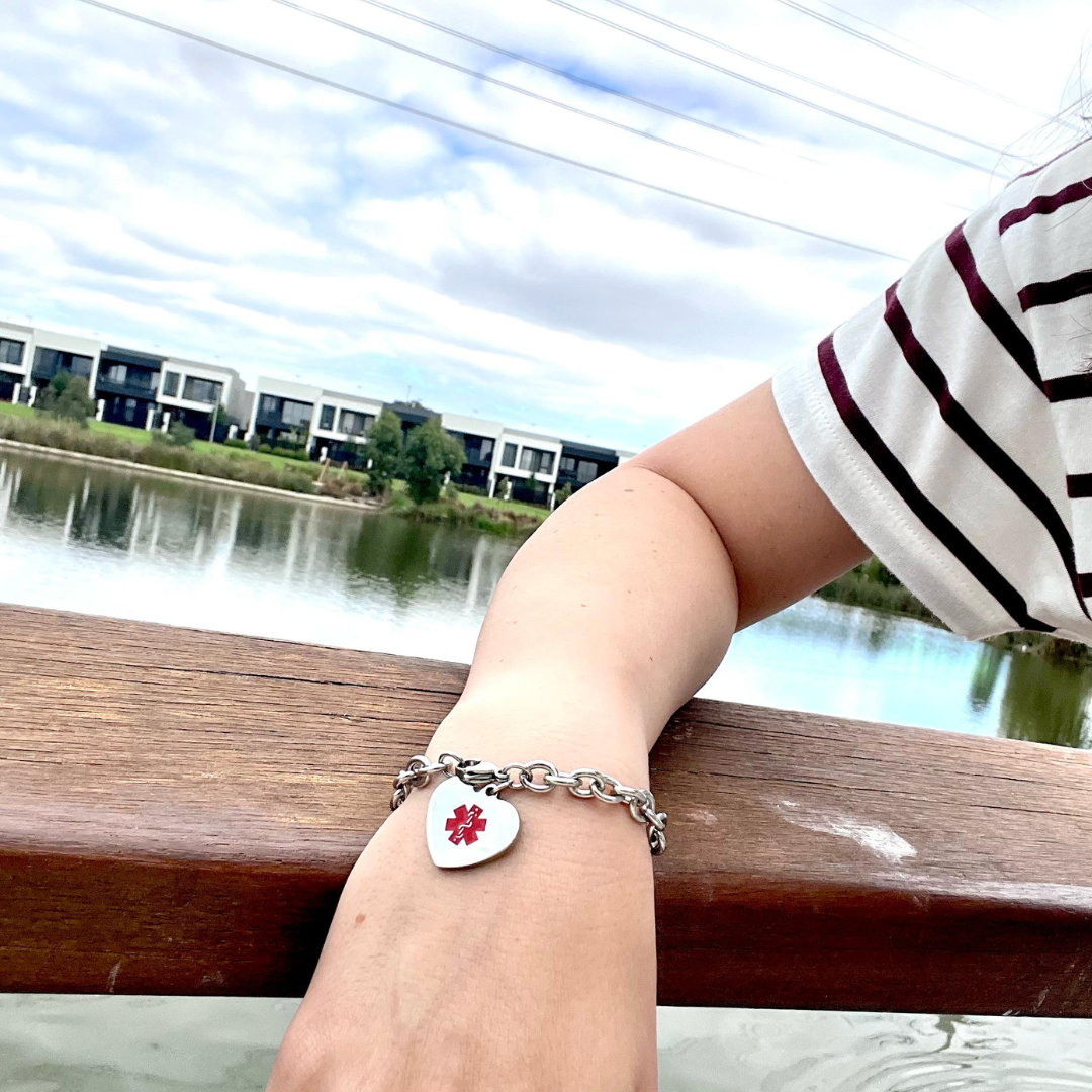 HeartSecure ID Bracelet-Medical ID Bracelet-Auswara