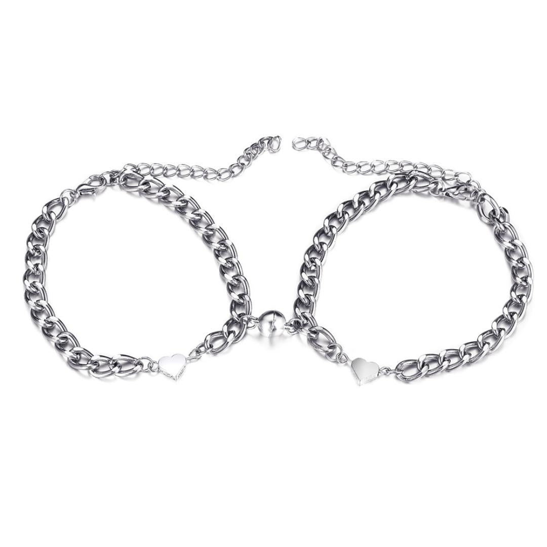 HeartSync Couples Bracelet Set-Couple Bracelet-Auswara
