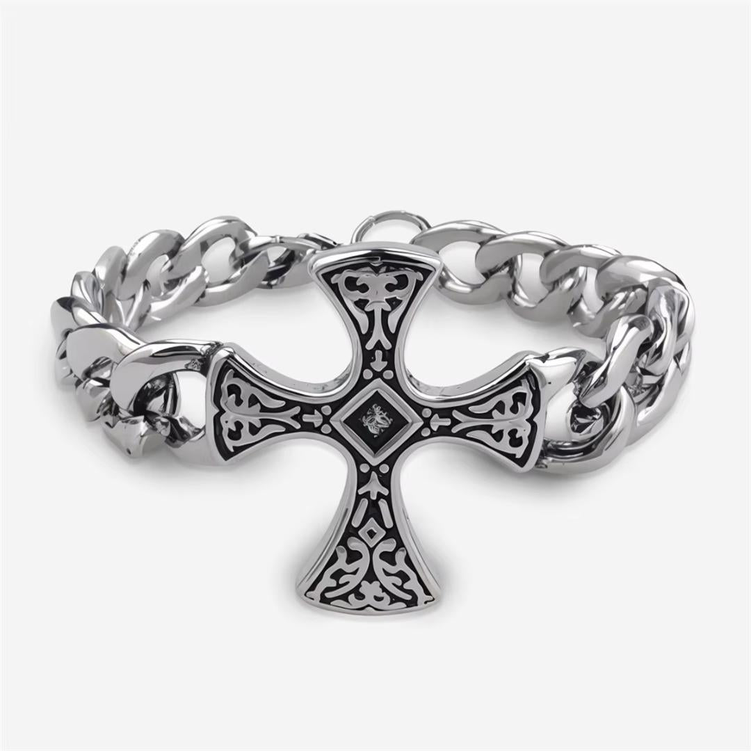Heritage Cross Chain Bracelet Series-Cross Bracelet-Auswara