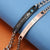 His Queen and Her King Chain Bracelets with Cubic Zirconia-Couple Bracelet-Auswara