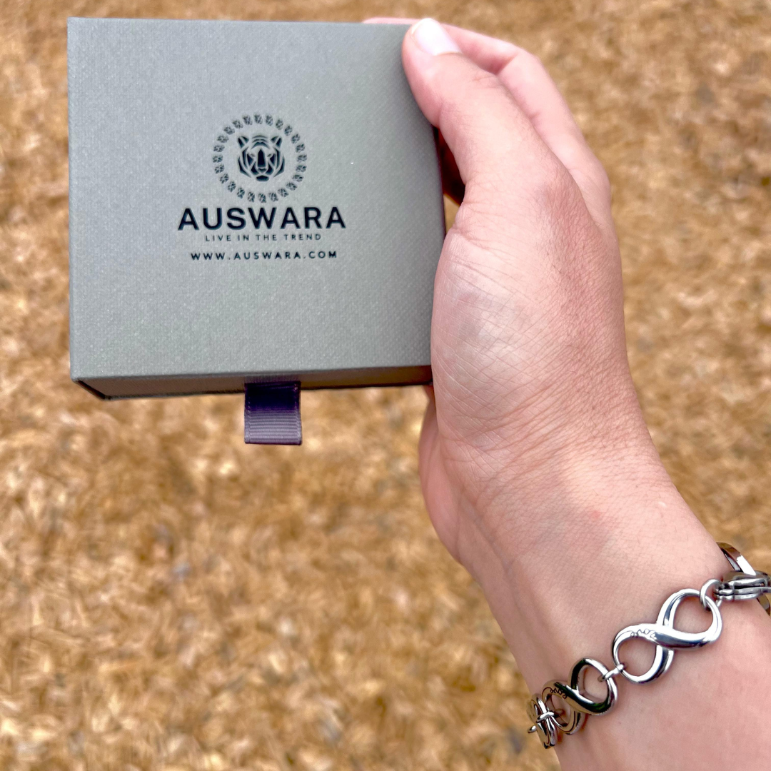 Infinity Chain Medical Alert Bracelet