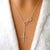 Infinity Cross Pendant Necklace-Cross Necklace-Auswara