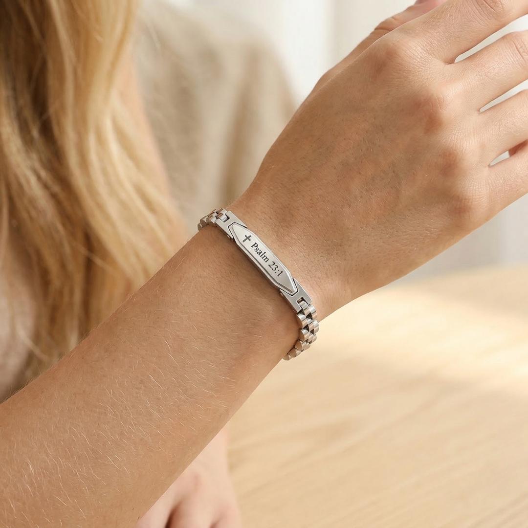 Infinity Edge Personalised Bracelet-Women Bracelets-Auswara