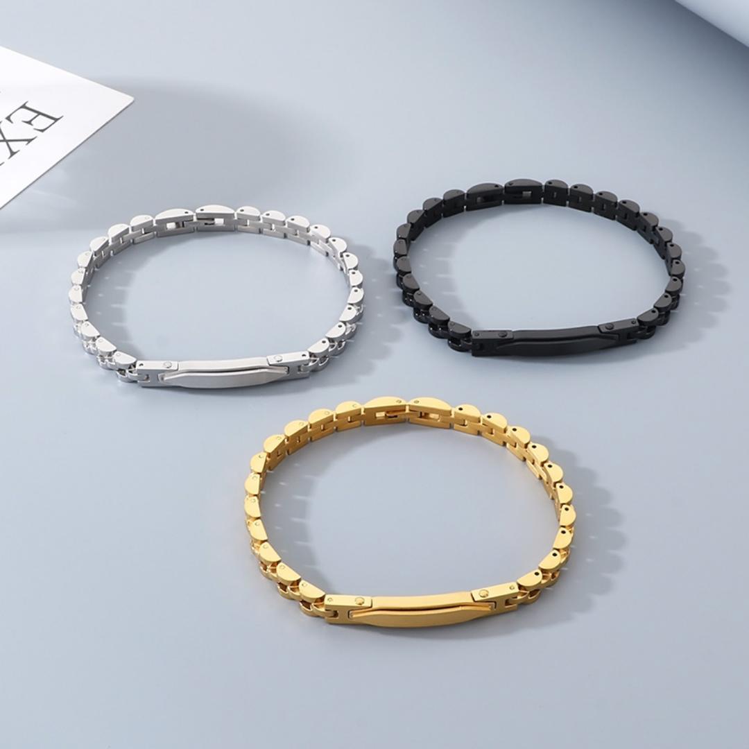 Infinity Edge Personalised Bracelet-Women Bracelets-Auswara