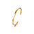 Inspirational Engraved Gold Cuff Bracelet-Personalised Bracelet-Auswara