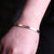 Inspirational Engraved Rose Gold Cuff Bracelet-Personalised Bracelet-Auswara