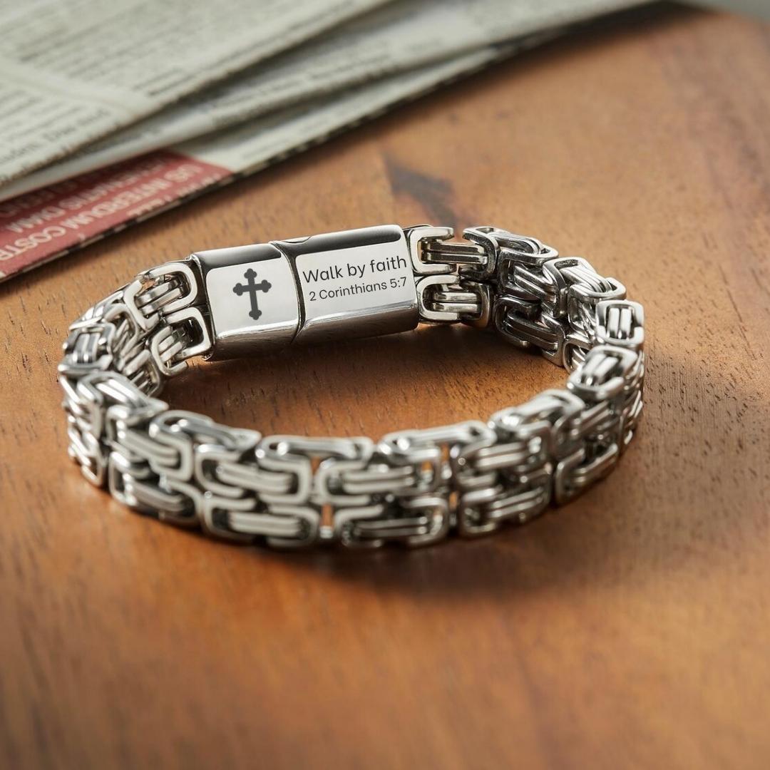 IronWeave Personalised Bracelet-Personalised Bracelet-Auswara