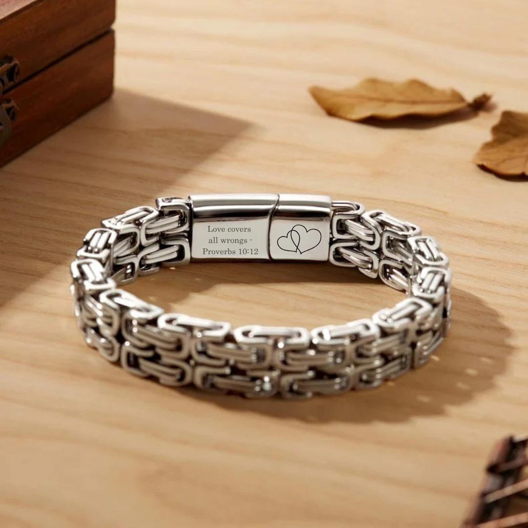 IronWeave Personalised Bracelet-Personalised Bracelet-Auswara