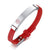 Kids Personalised Red Silicone Medical Alert ID Bracelet-Kids Medical Alert Bracelet-Auswara