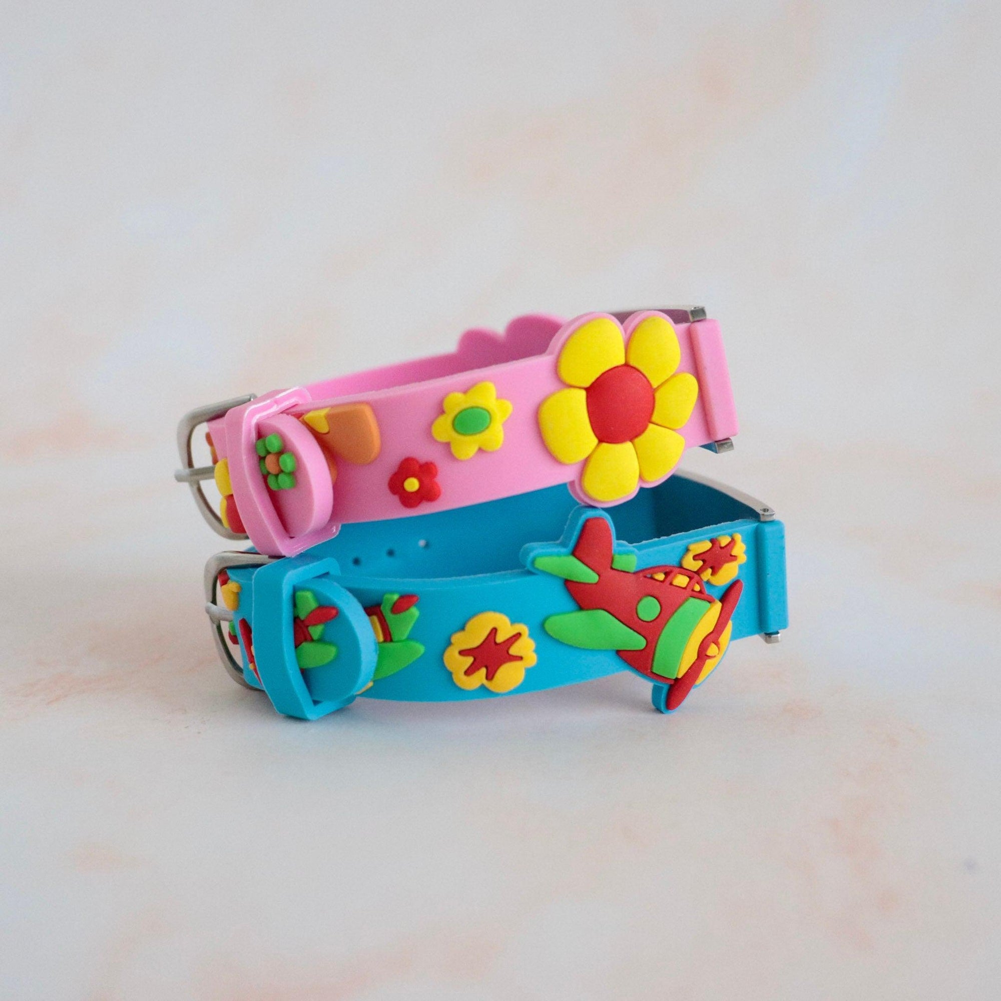 Kids Personalised Silicone ID Bracelet-Identification Bracelet-Auswara