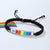 LGBT Couples Bracelets with Cubic Zirconia-LGBT Bracelet-Auswara